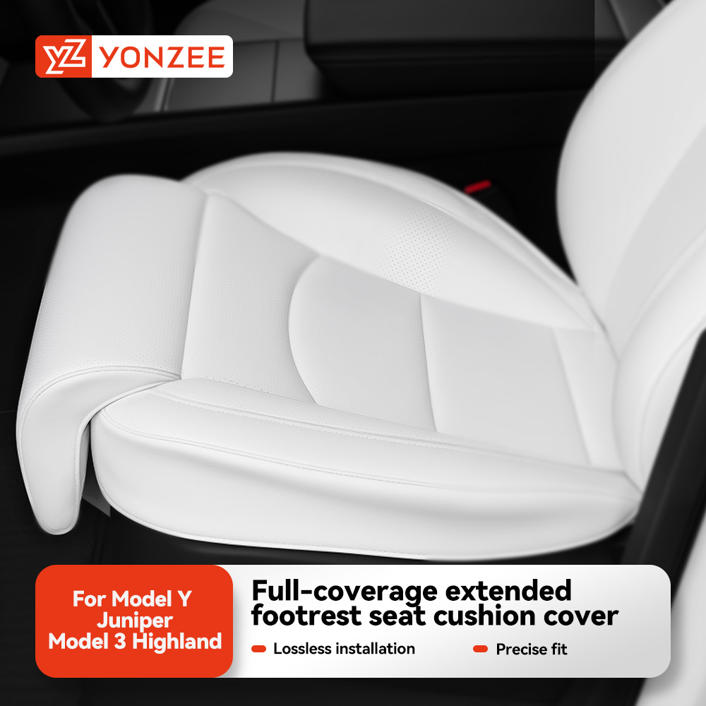 Car Seat Cushion Memory Foam - YZ Voor Tesla 2026 Model Y