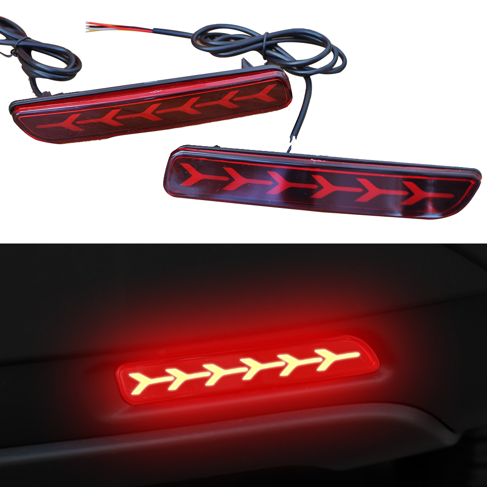 Car Accessories Ertiga - 2 Stuks Auto Led Achterbumper Licht