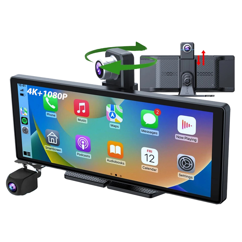 Car Dash Cam - Carplay Dashcam Dashcam Voor en Achter