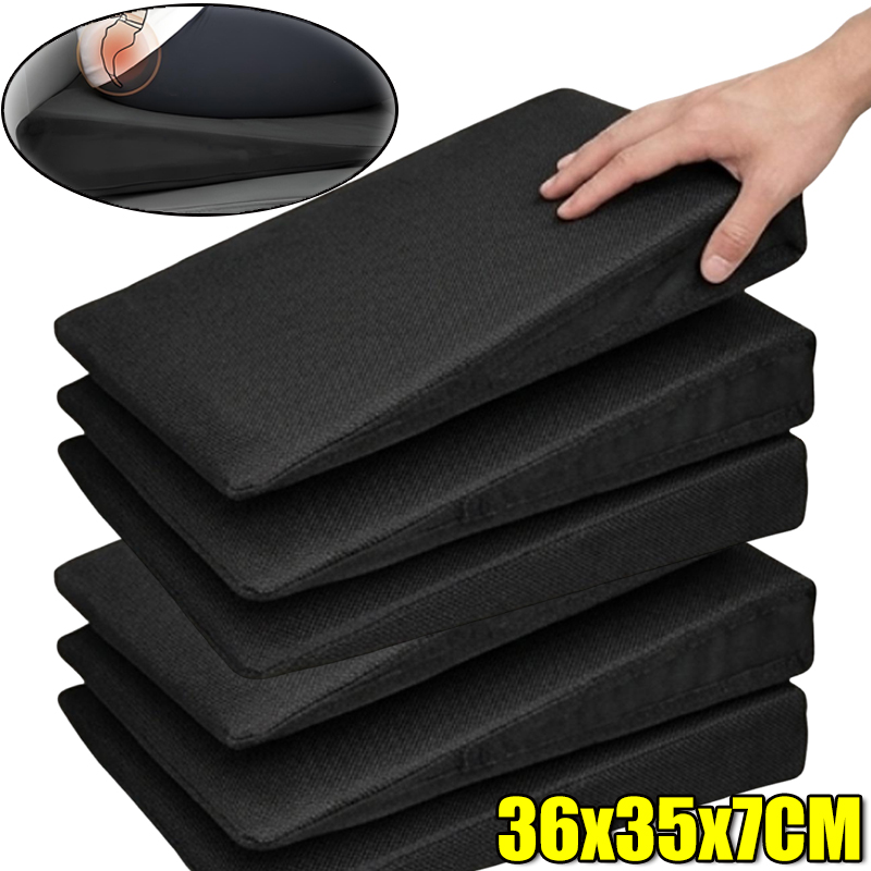 Car Seat Cushion Memory Foam - Autostoelkussen Vermoeidheidsvermindering Verhoogde vlakke autostoelverhoger Hoogteverhoger