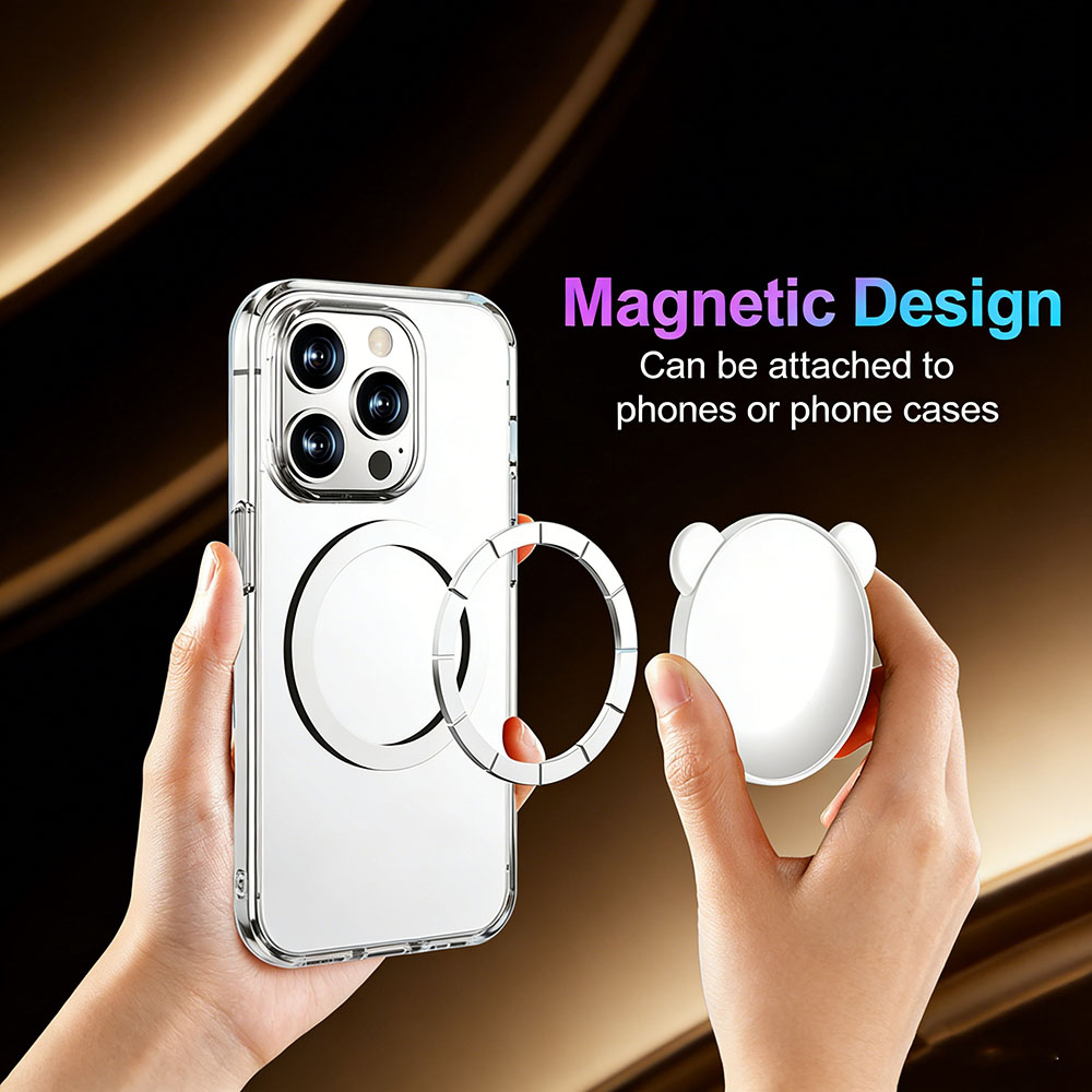 Car Dash Cam - Schattige Panda Magnetische Selfie Spiegel, Universeel