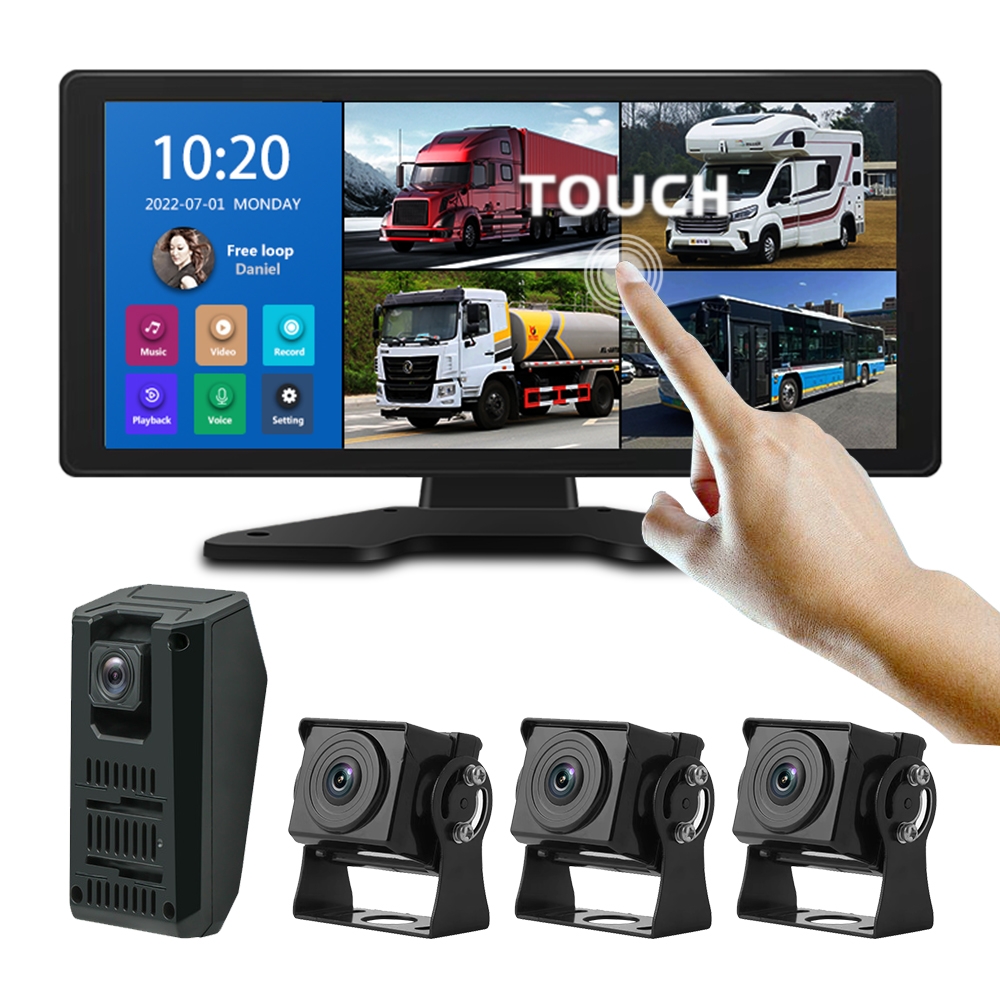 Car Dash Cam - 10 inch 10,36 inch 4K touchscreen