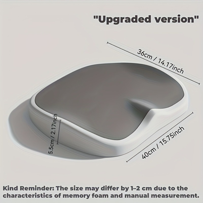 Ergonomisch zitkussen van traa - Car Seat Cushion Memory Foam recensie en prijs