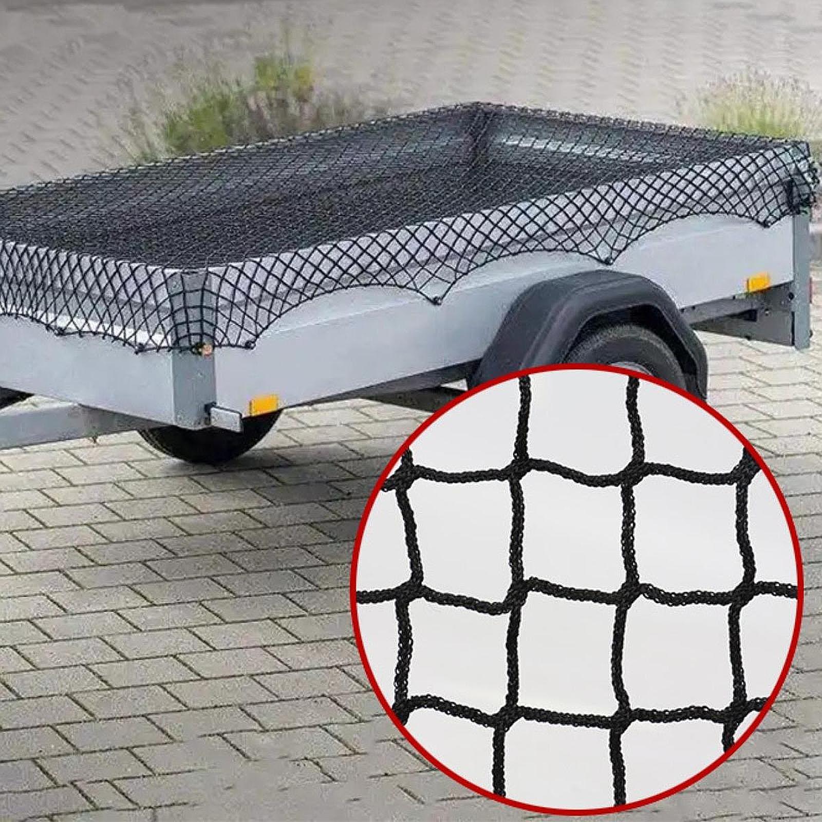 Zwart gaasnet voor aanhanger,  - Car Cargo Net Trunk recensie en prijs