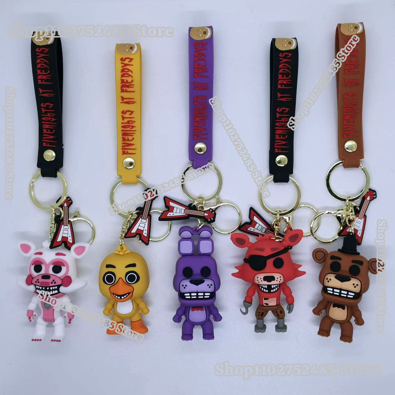 5 stuks Cartoon Anime FNAF Fig - Car Accessories Gifts For Men recensie en prijs
