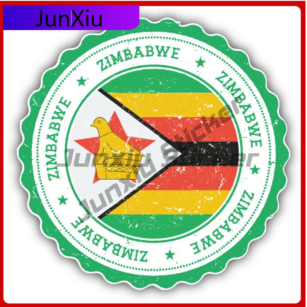 Zimbabwe Grunge World Flag Sta - Car Accessories Zimbabwe recensie en prijs