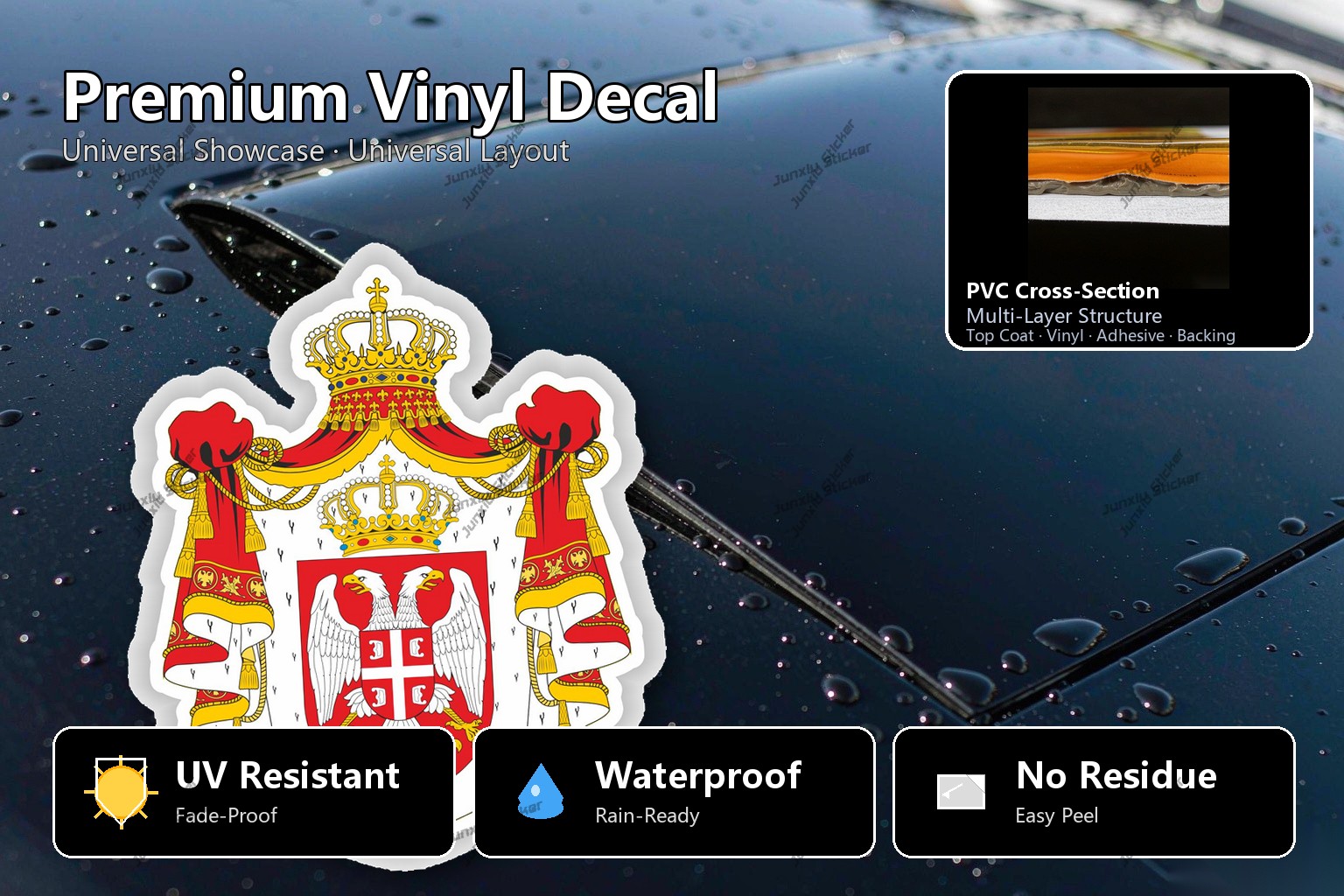 Ovale ZW Zimbabwe vinyl autost - Car Accessories Zimbabwe recensie en prijs