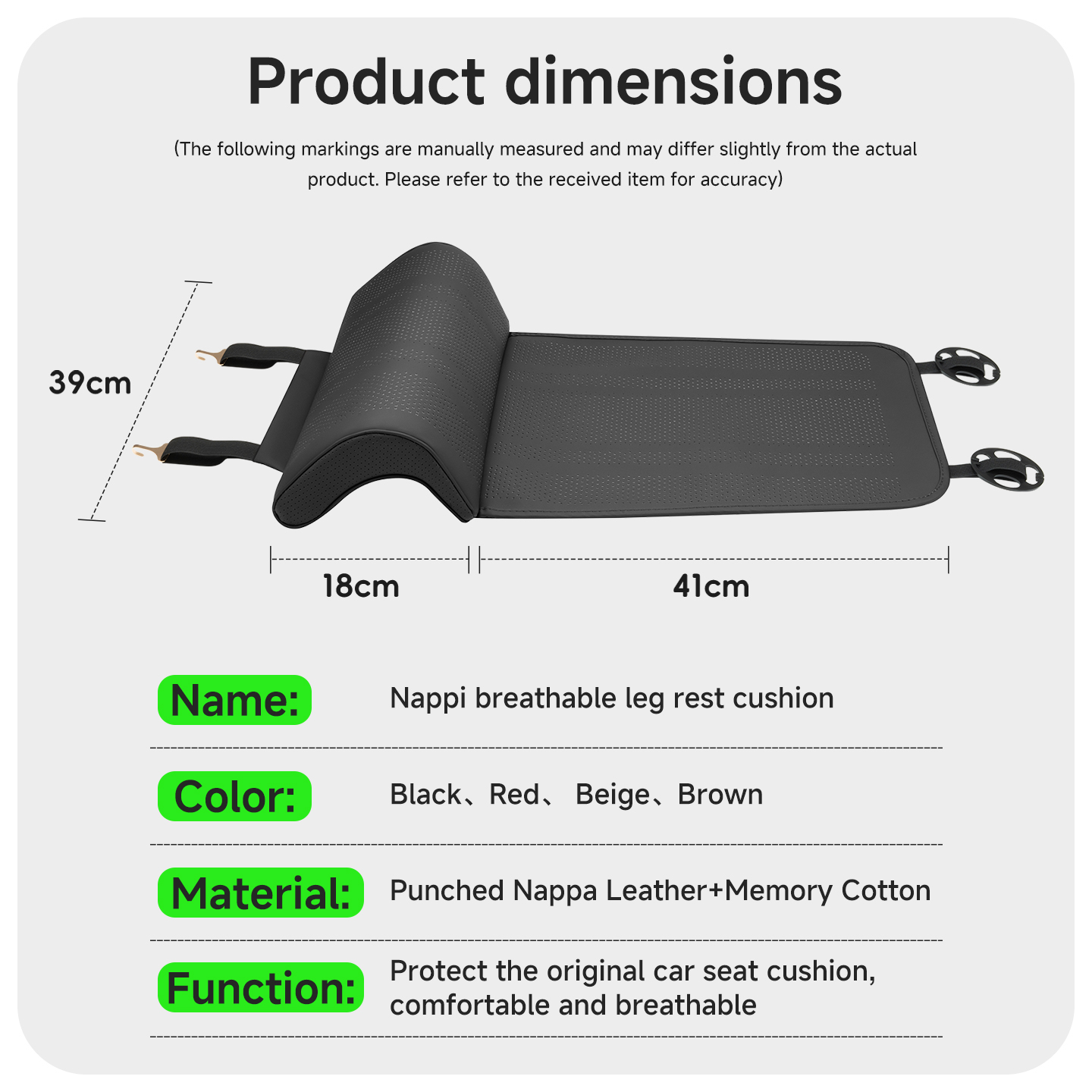 Voor Geely Geometry C 2020 202 - Car Seat Cushion Memory Foam recensie en prijs