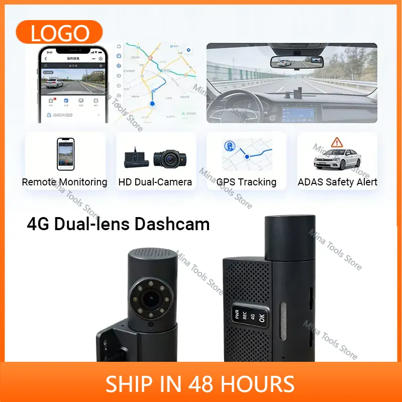 2-kanaals 1080P voor-/achterca - Car Dash Cam recensie en prijs