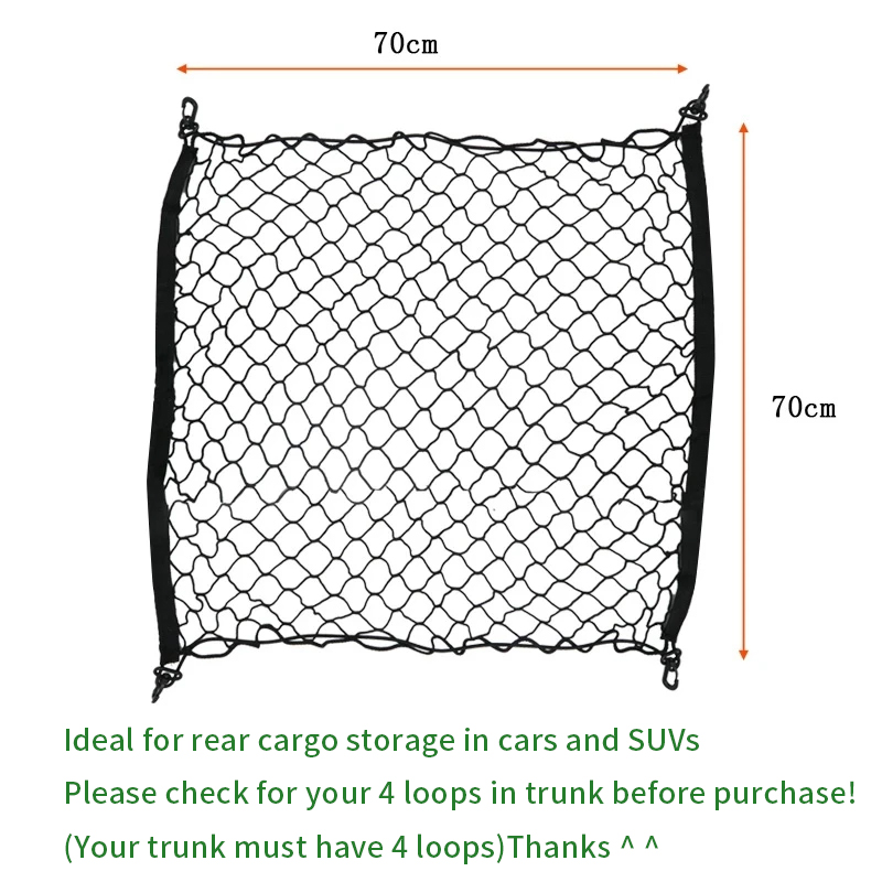 Voor BMW X5 iX5 E70 F15 G05 E5 - Car Cargo Net Trunk recensie en prijs