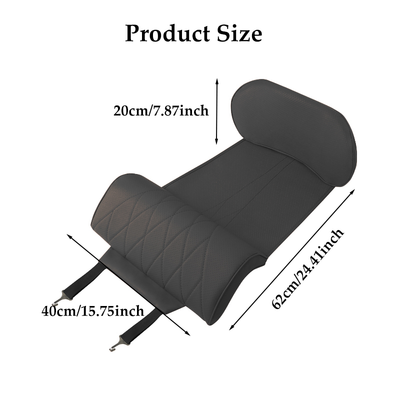Nappa lederen beensteun verlen - Car Seat Cushion Memory Foam recensie en prijs