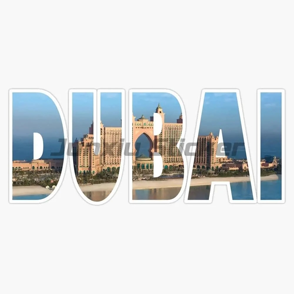 Dubai Landvlag Vinyl Motorfiet - Car Accessories In Dubai recensie en prijs