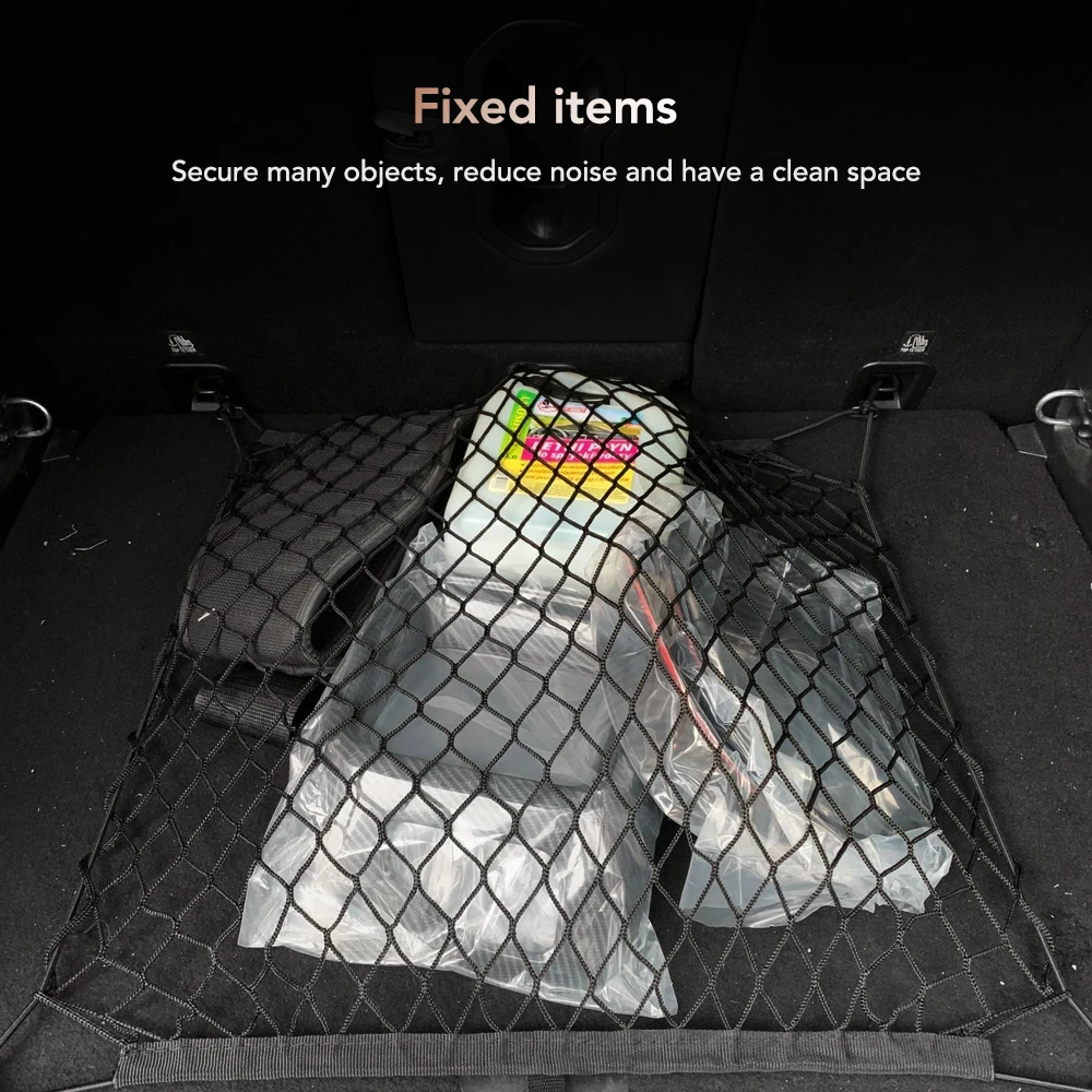 Nylon auto achterbak net - Opb - Car Cargo Net Trunk recensie en prijs