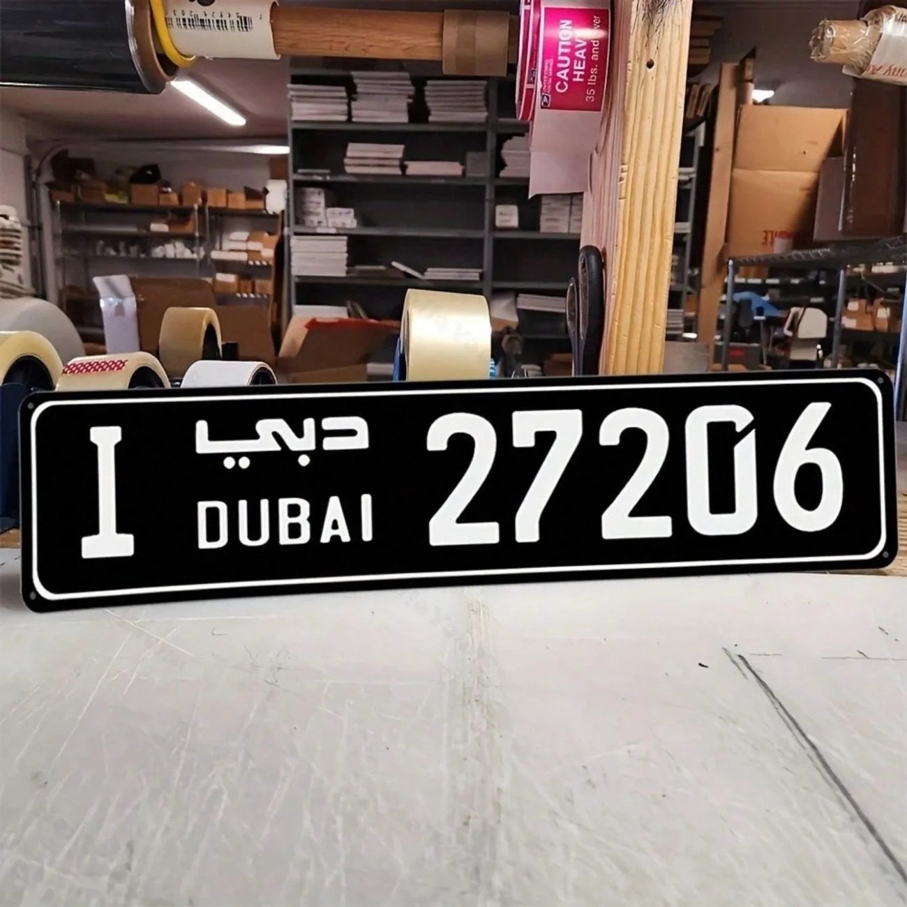 Gegraveerd aluminium straatnaa - Car Accessories In Dubai recensie en prijs