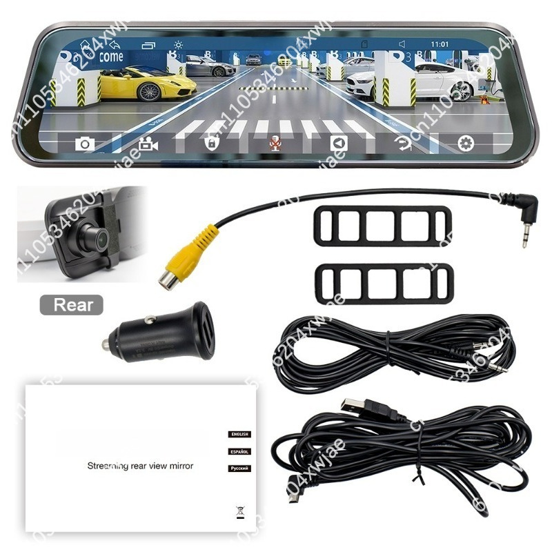 9,36 inch streaming media acht - Car Dash Cam recensie en prijs