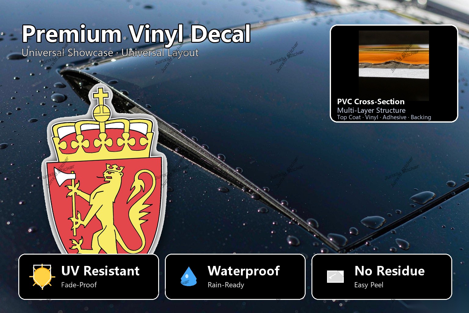 Ovale ZW Zimbabwe vinyl autost - Car Accessories Zimbabwe recensie en prijs