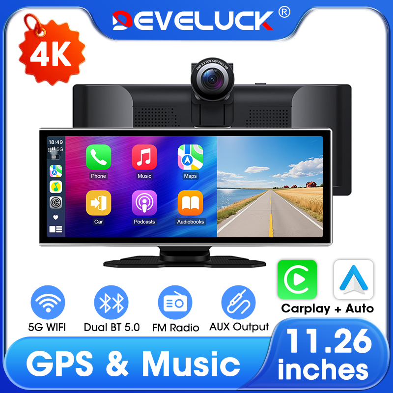11.26 inch 4K Dash Cam Draadlo - Car Dash Cam recensie en prijs